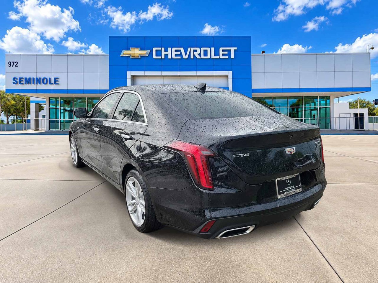 Certified 2024 Cadillac CT4 Luxury w/ Sun And Sound Package RWD image 4