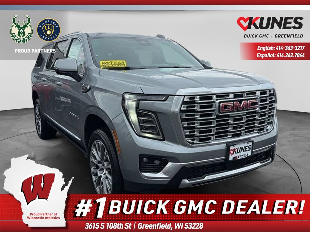 New 2026 GMC Yukon XL Denali w/ Sun & Power Step Package