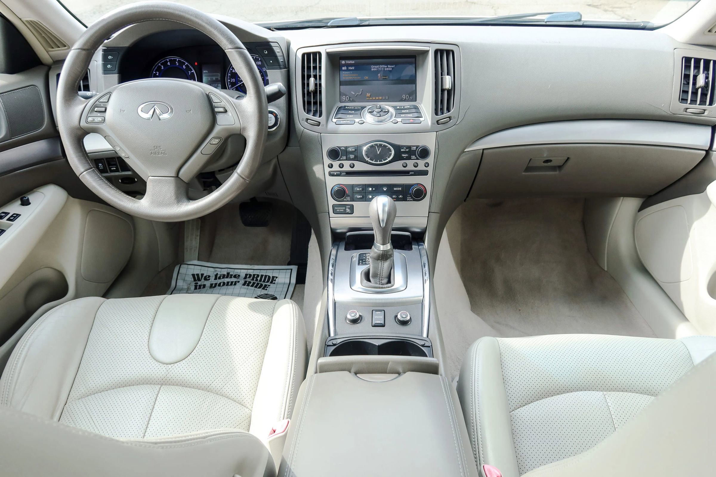 Used 2011 INFINITI G25 x w/ Moonroof Pkg image 14