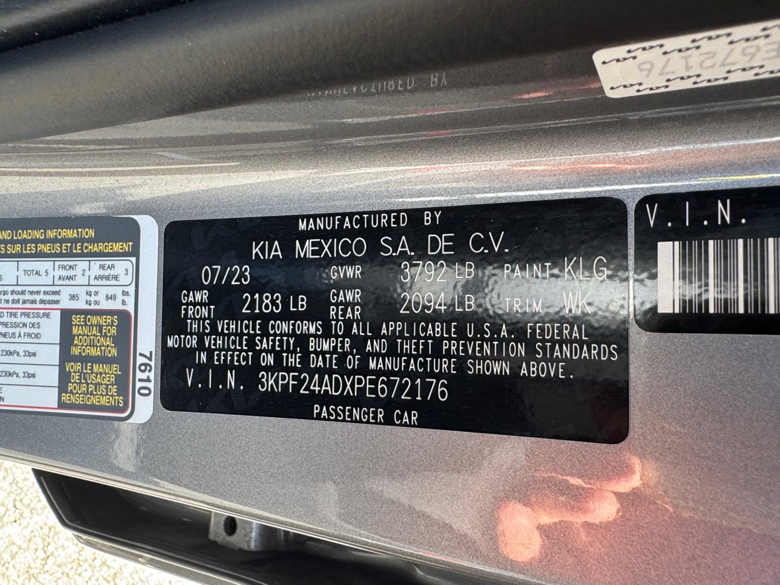 Used 2023 Kia Forte LXS FWD image 17