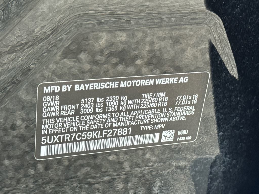 Used 2019 BMW X3 sDrive30i image 35
