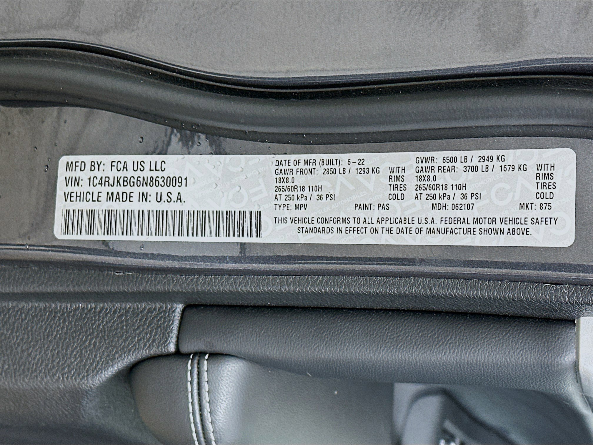 Used 2022 Jeep Grand Cherokee L Limited w/ Luxury Tech Group II image 12