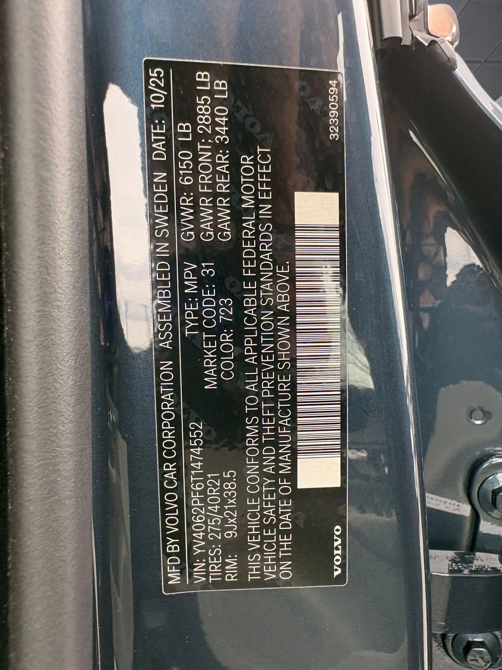 New 2026 Volvo XC90 B6 Ultra w/ Protection Package image 20