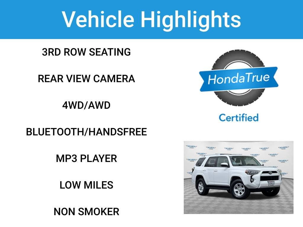 Used 2016 Toyota 4Runner SR5 AWD/4WD image 7