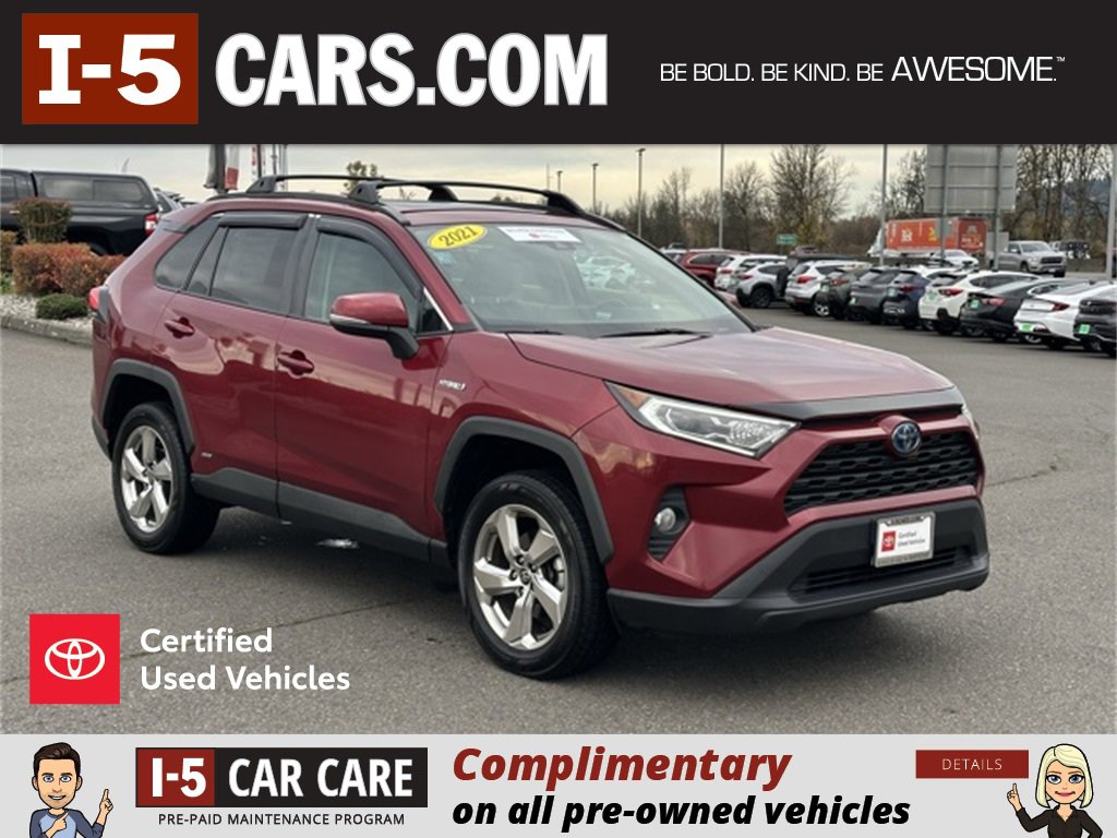 Certified 2021 Toyota RAV4 XLE Premium image 1