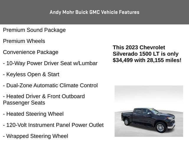 Used 2023 Chevrolet Silverado 1500 LT AWD/4WD image 8