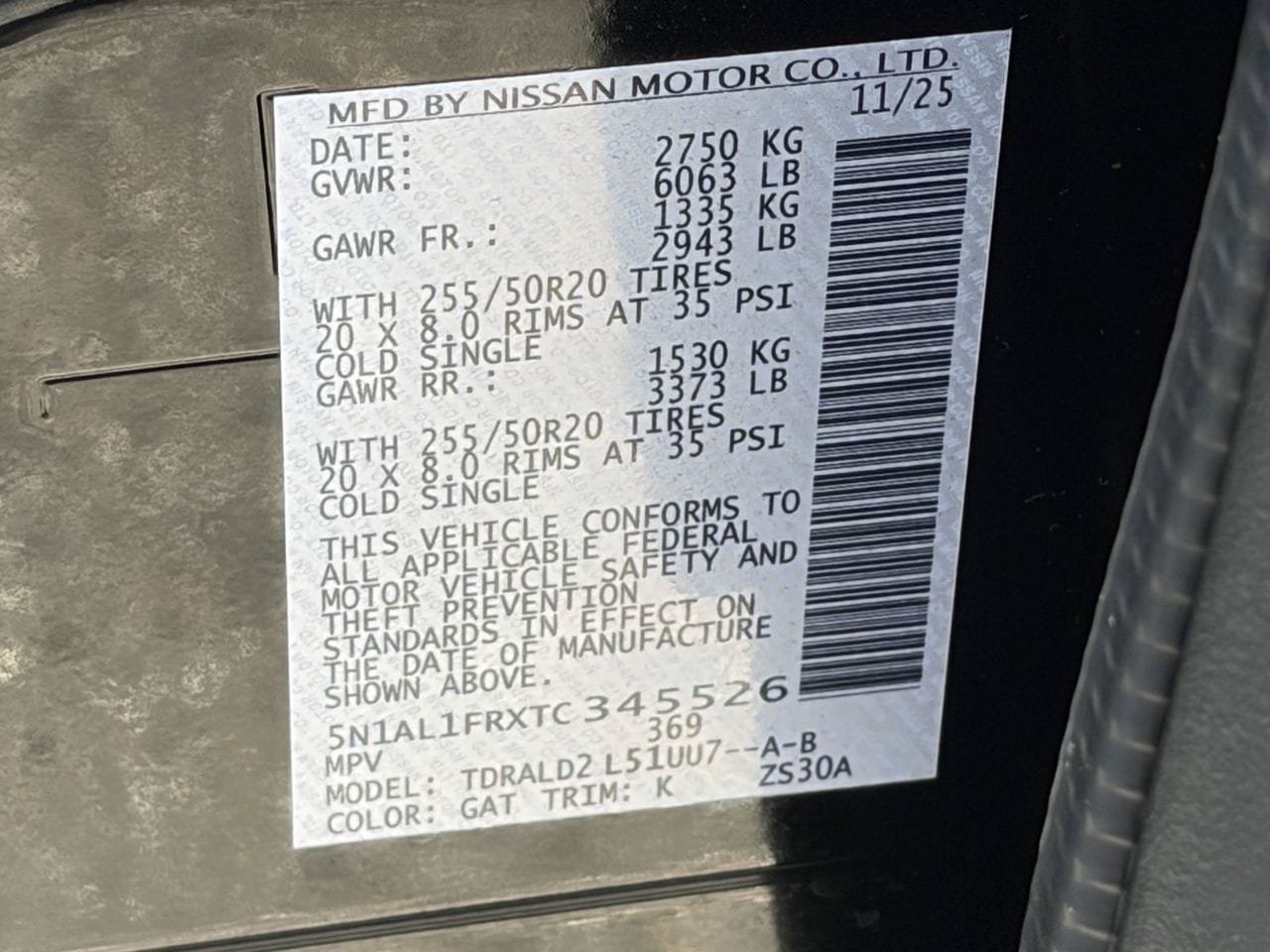 Certified 2026 INFINITI QX60 Luxe FWD image 35
