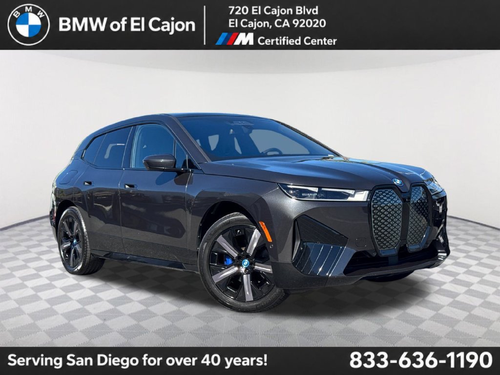 Certified 2024 BMW iX xDrive50 w/ Sport Package