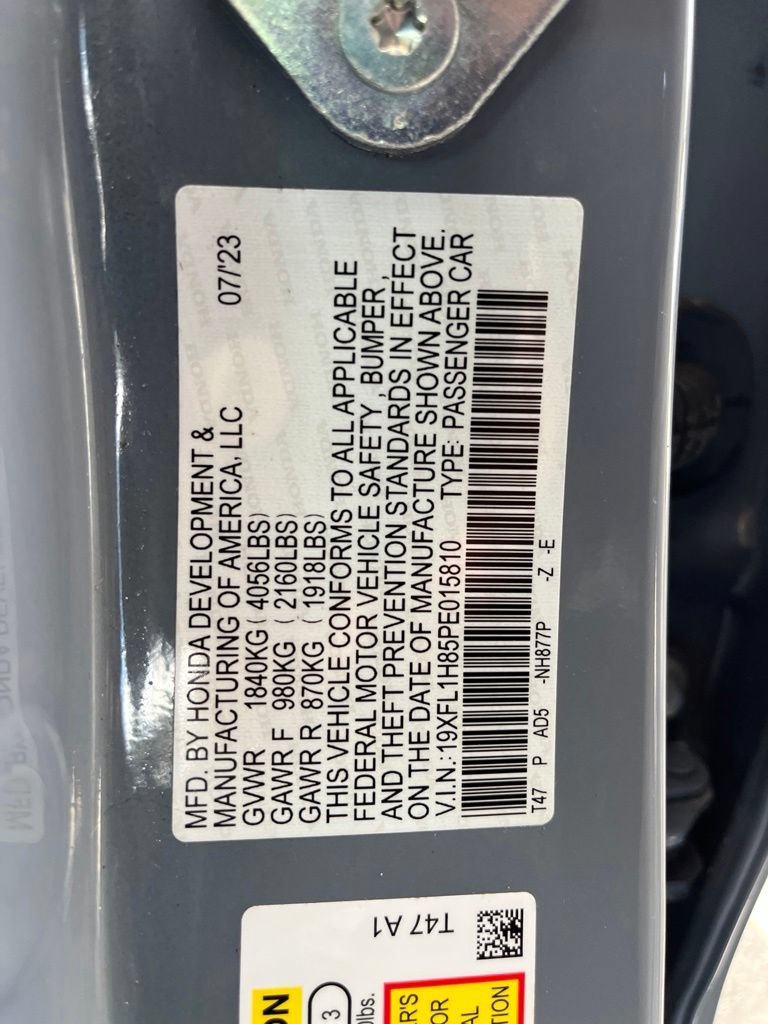 Certified 2023 Honda Civic Sport Touring image 11