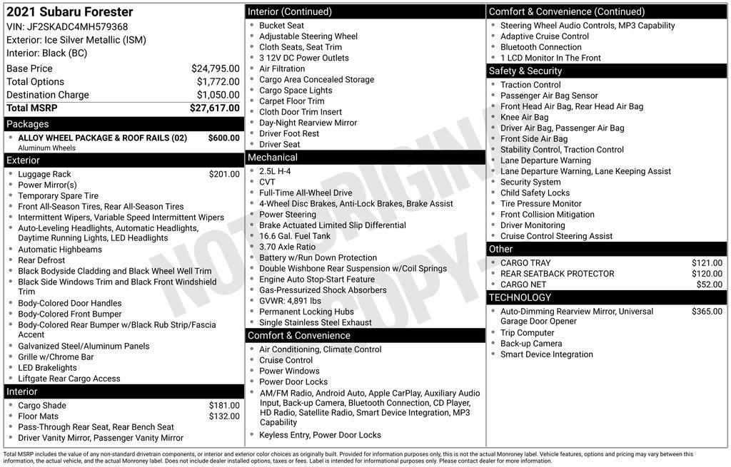 Used 2021 Subaru Forester image 26