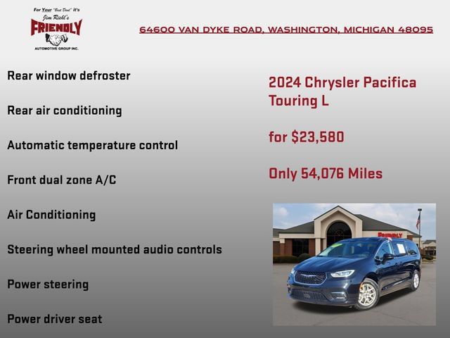 Used 2024 Chrysler Pacifica Touring-L FWD image 10