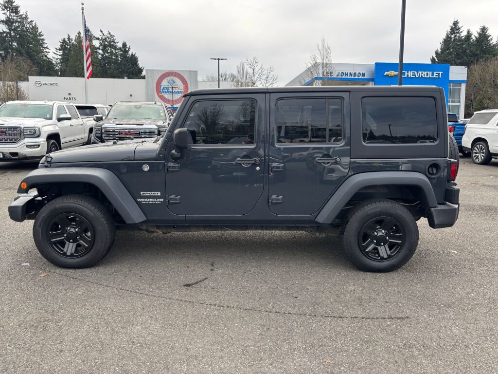 Used 2017 Jeep Wrangler Unlimited Sport w/ Connectivity Group image 8