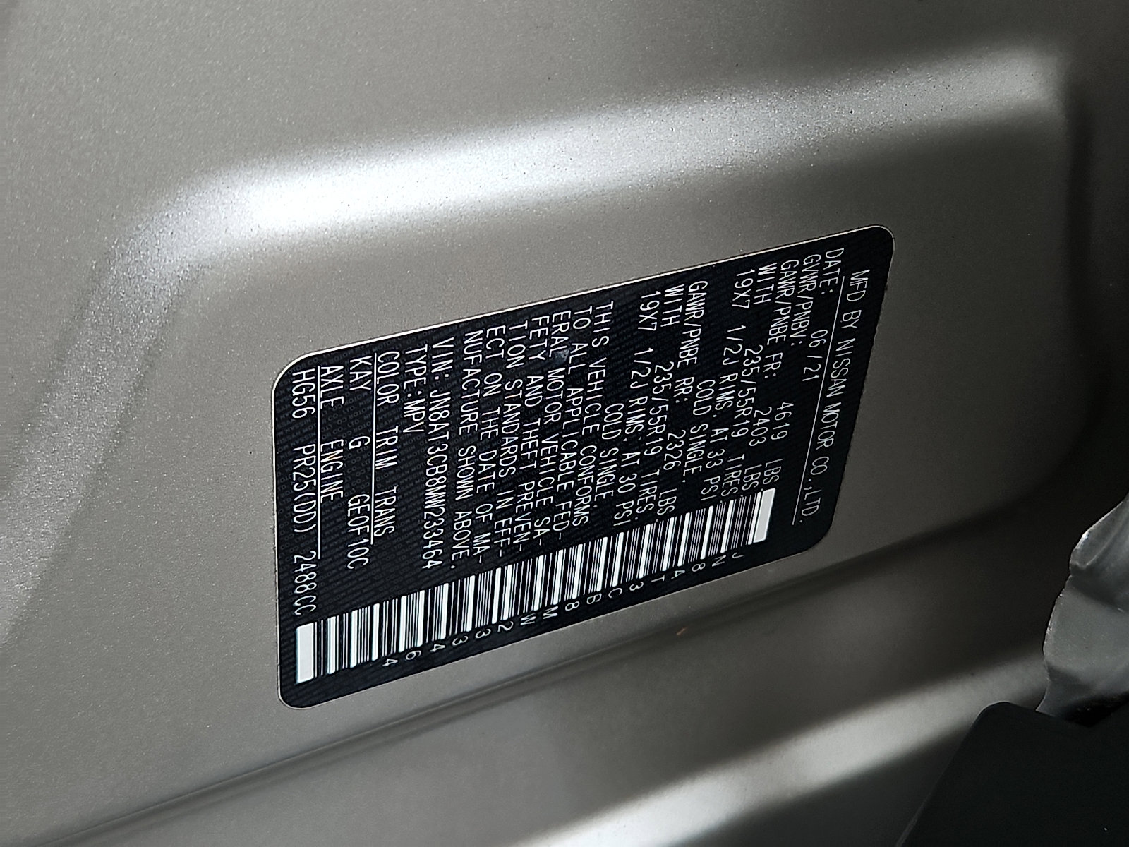 Certified 2021 Nissan Rogue SL w/ Premium Package image 26