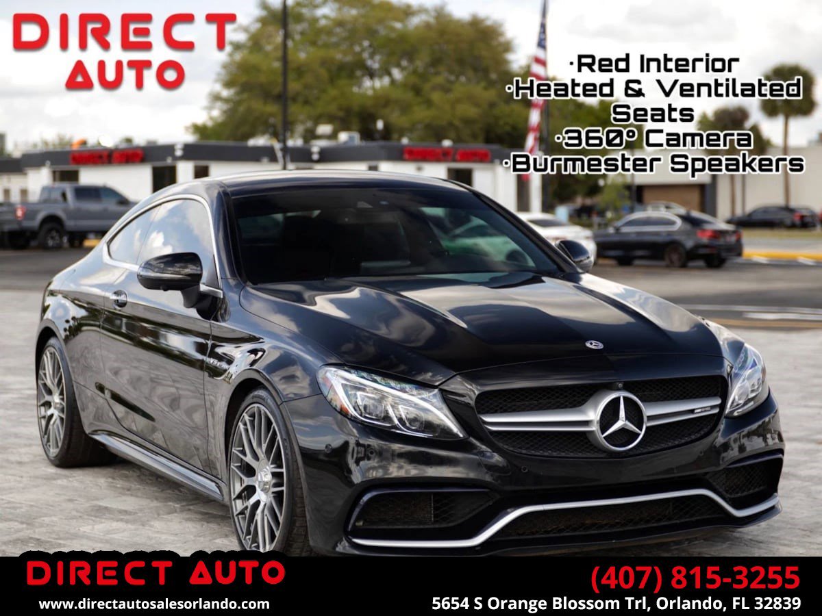 Used 2018 Mercedes-Benz C 63 AMG Coupe image 1