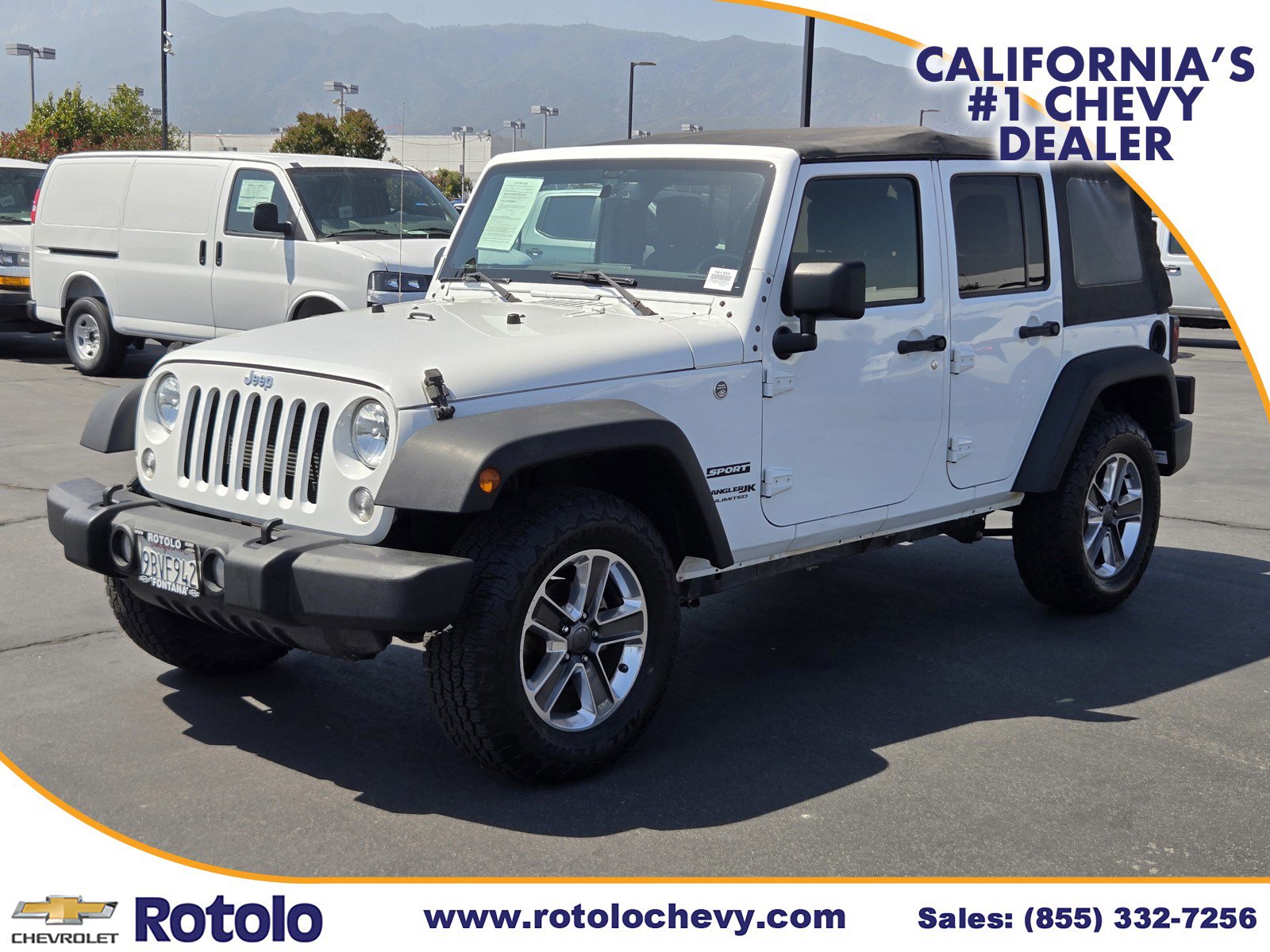 Used 2018 Jeep Wrangler Unlimited Sport S AWD/4WD image 3