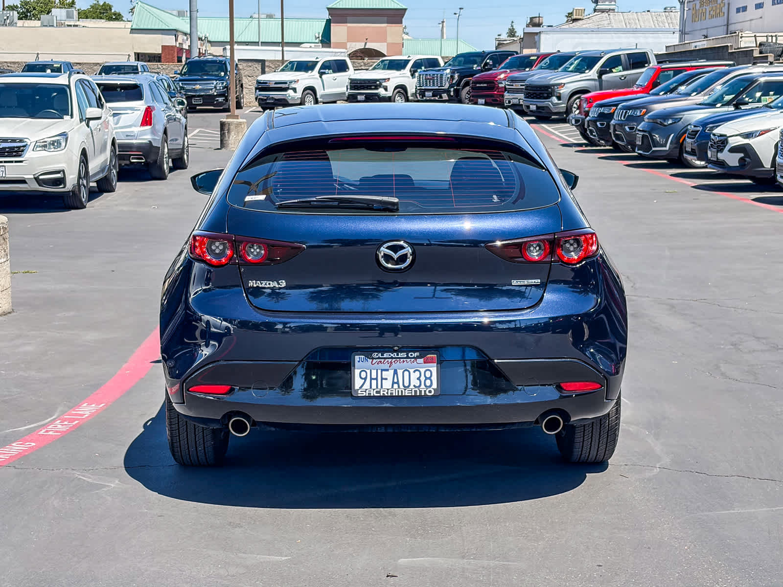 Used 2021 MAZDA MAZDA3 s FWD image 3