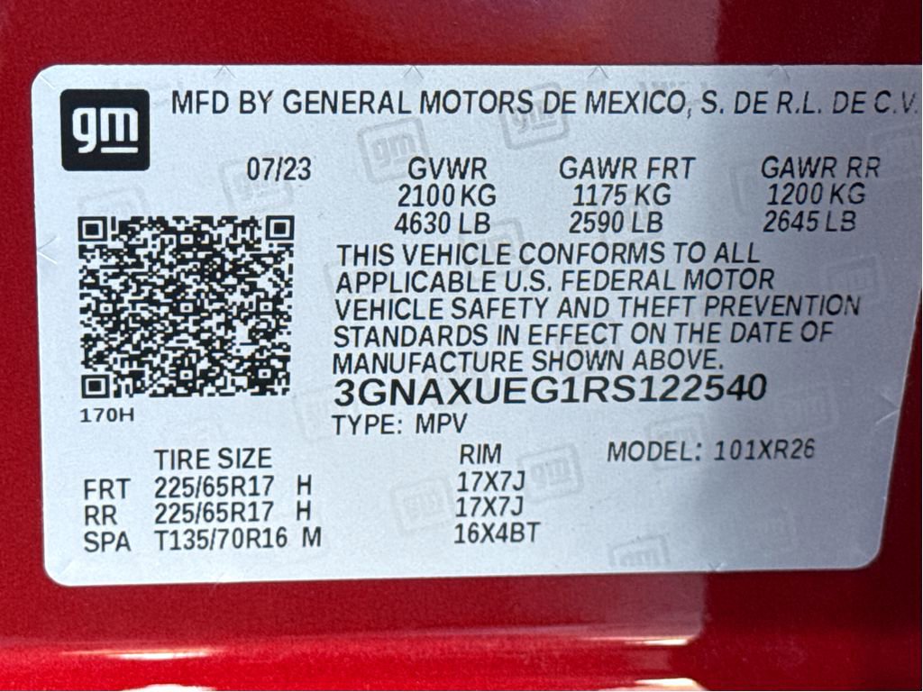 Used 2024 Chevrolet Equinox LT w/ LPO, Floor Liner Package image 25