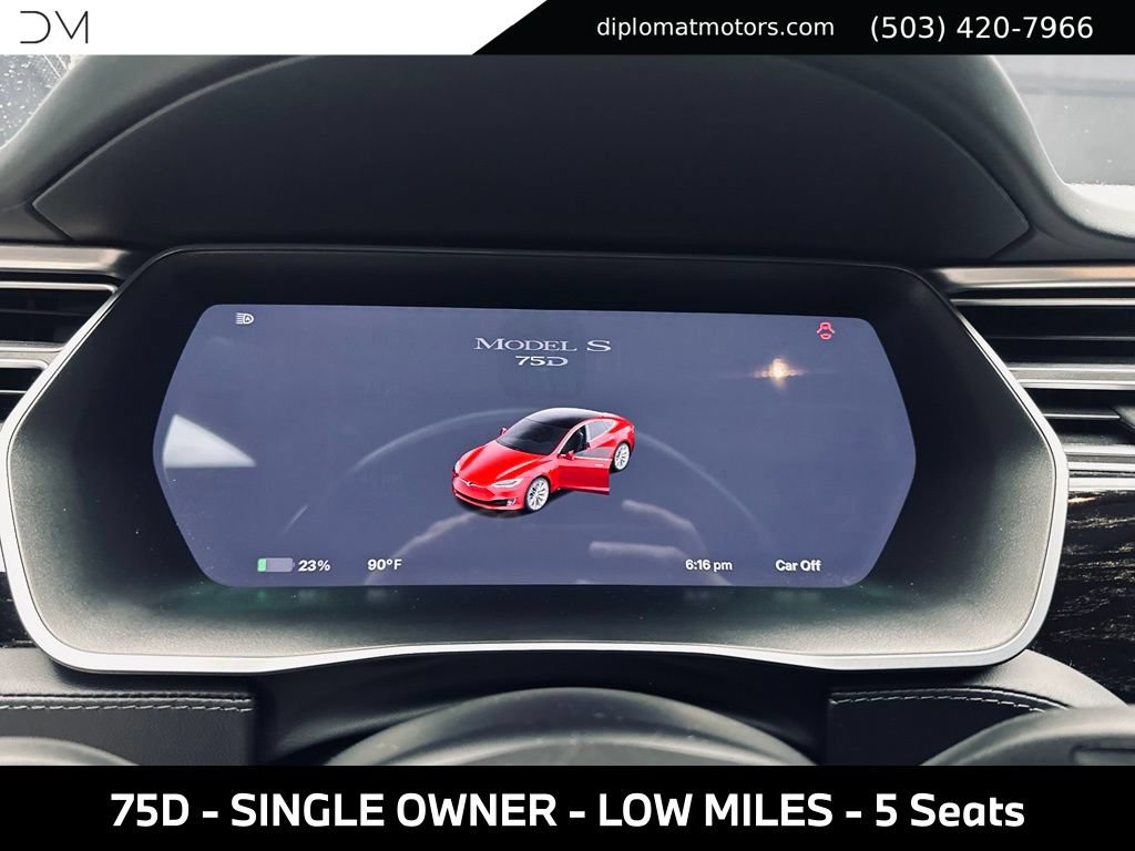 Used 2017 Tesla Model S 75D AWD/4WD image 33