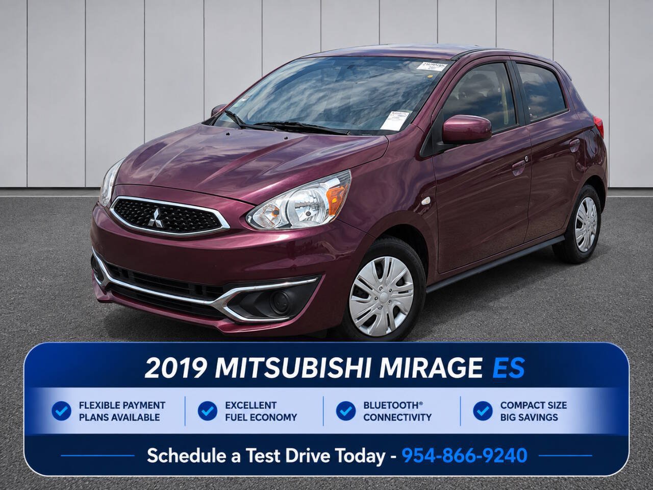 Used 2019 Mitsubishi Mirage ES