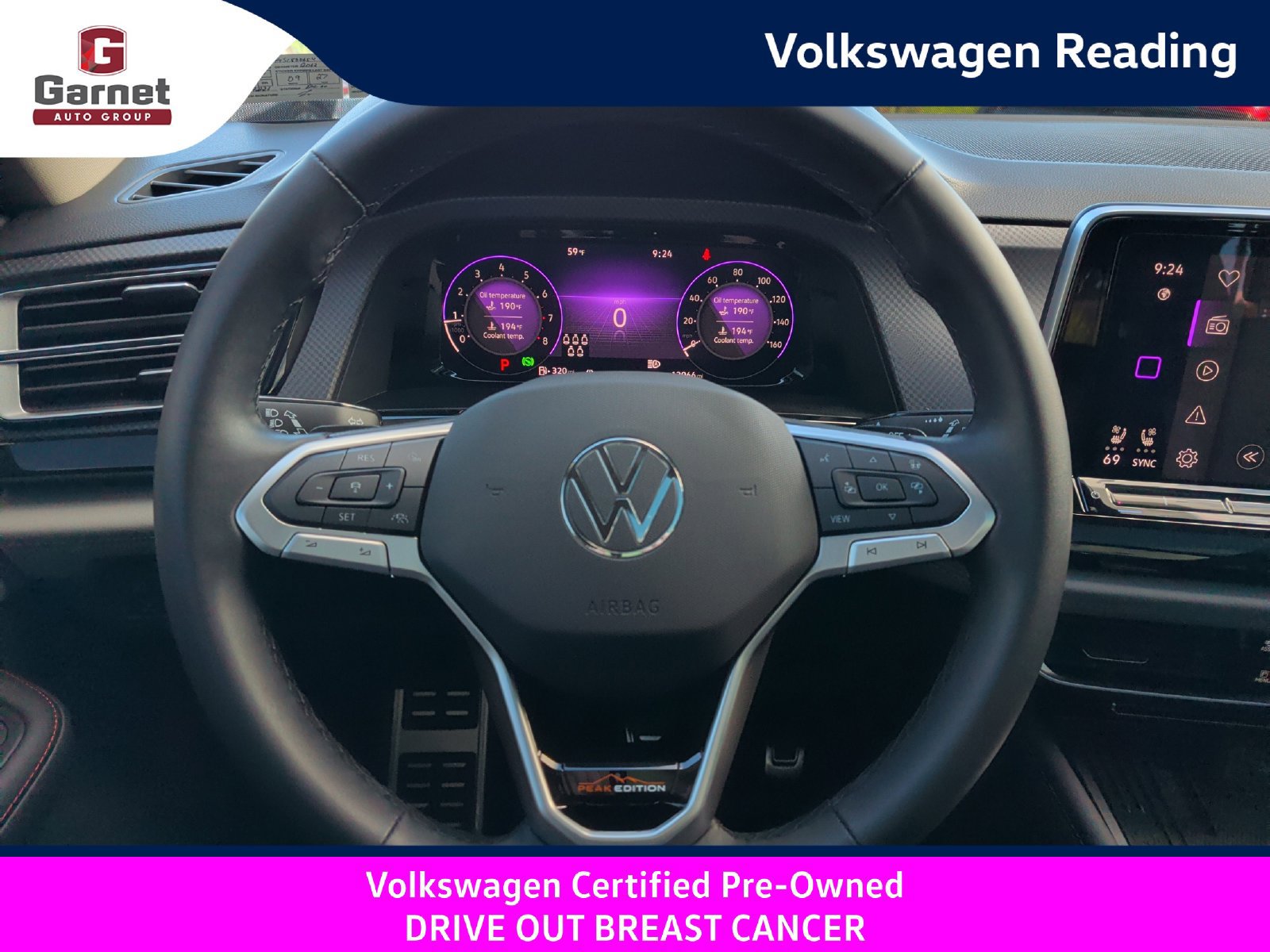 Certified 2025 Volkswagen Atlas Peak Edition SE AWD/4WD image 16