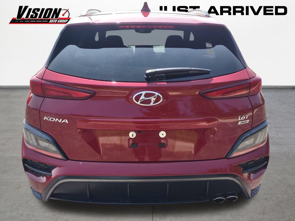 Used 2022 Hyundai Kona N Line w/ Tech Package AWD/4WD image 4