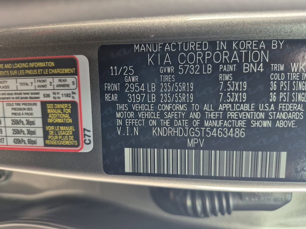 New 2026 Kia Sorento EX AWD/4WD image 26
