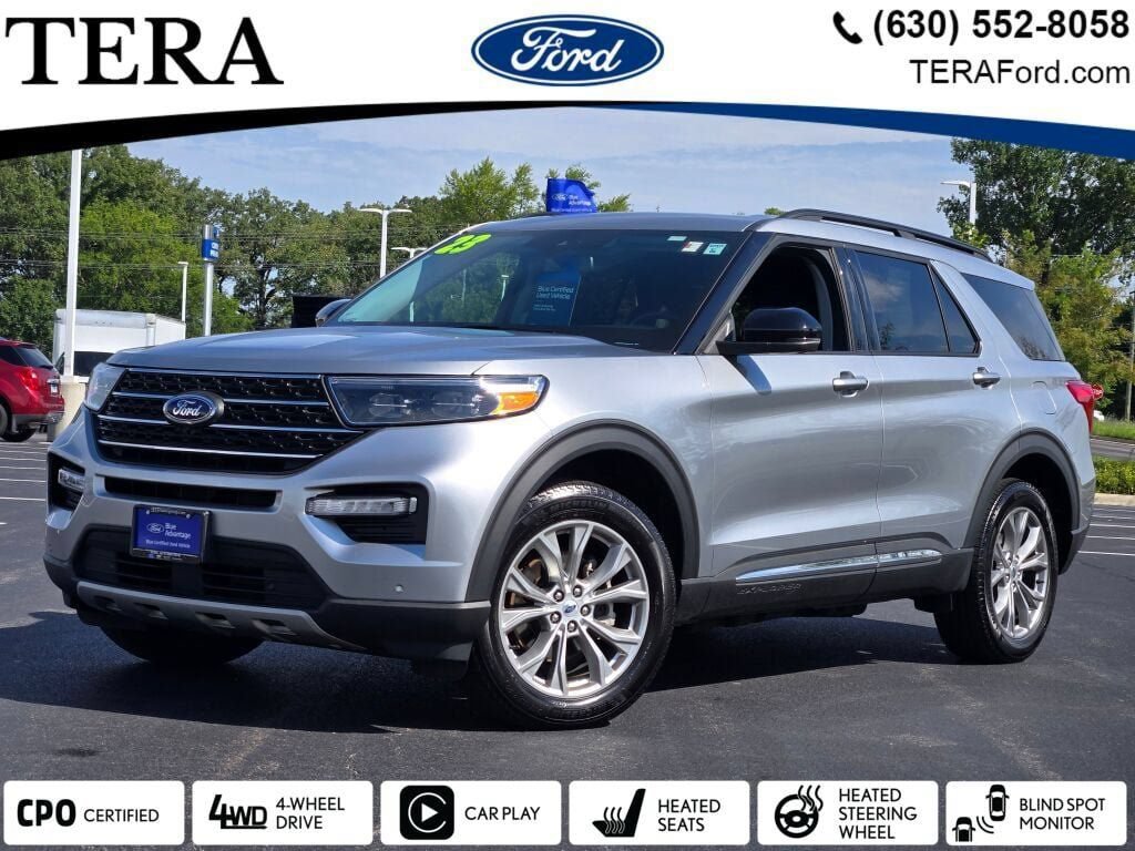 Certified 2023 Ford Explorer XLT w/ Equipment Group 202A AWD/4WD image 1
