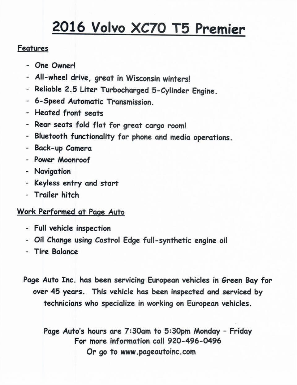 Used 2016 Volvo XC70 T5 Premier image 21