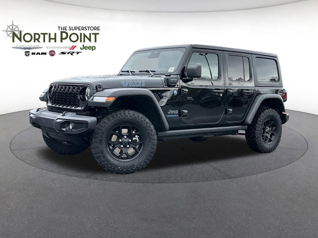 Certified 2025 Jeep Wrangler Unlimited Sport S 4xe image 1
