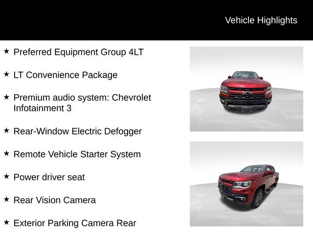 Certified 2022 Chevrolet Colorado LT w/ LT Convenience Package AWD/4WD image 13