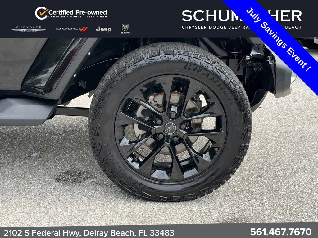 Used 2021 Jeep Wrangler Unlimited Sahara AWD/4WD image 9