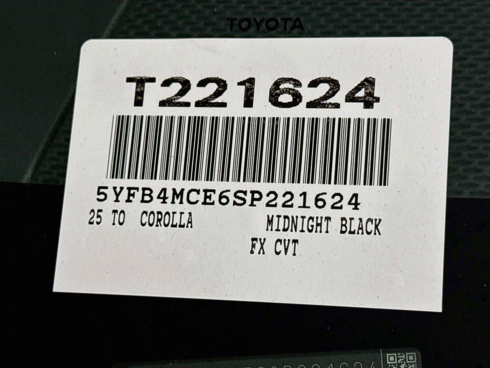 Certified 2025 Toyota Corolla FX w/ Convenience Package FWD image 42