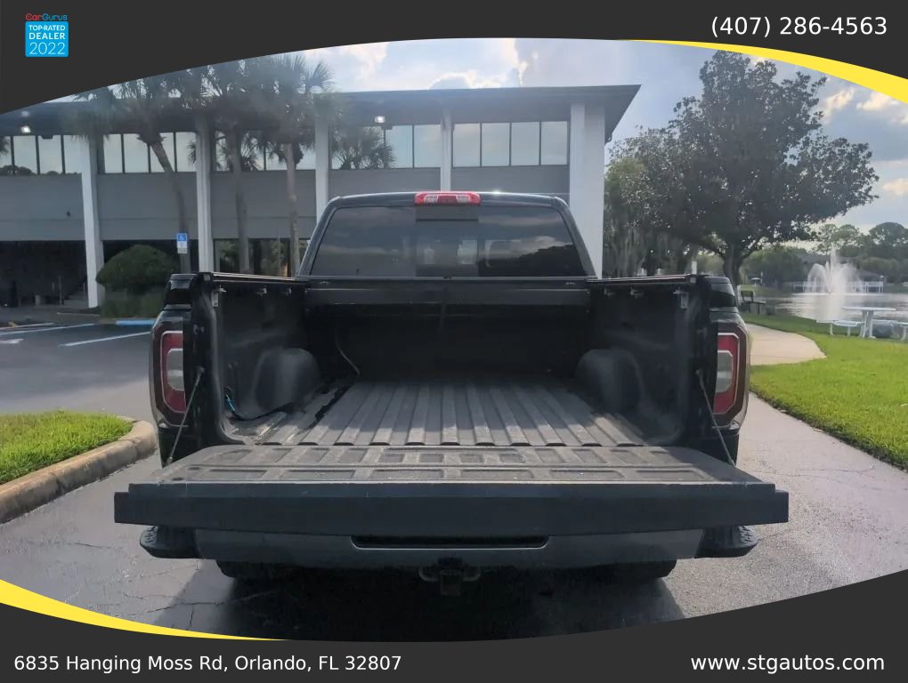Used 2018 GMC Sierra 1500 SLT w/ Enhanced Driver Alert Package RWD image 32