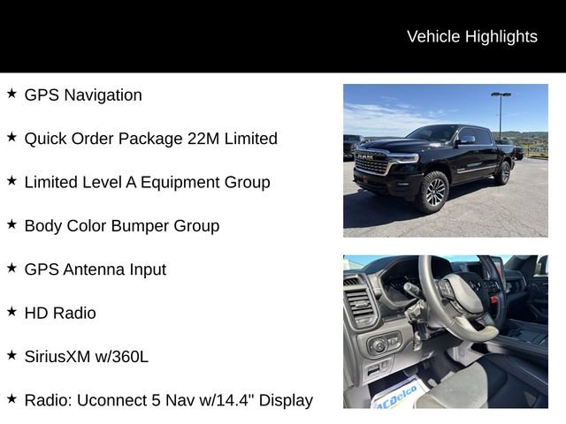 Used 2025 RAM 1500 Limited AWD/4WD image 8