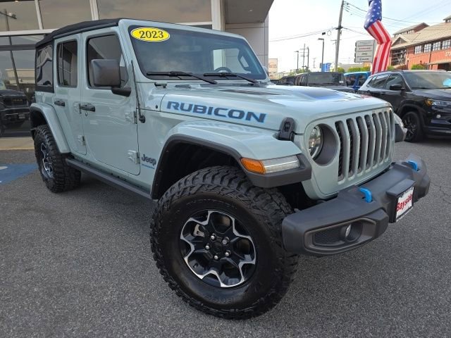 Used 2023 Jeep Wrangler Unlimited Rubicon 4xe w/ Cold Weather Group AWD/4WD image 2