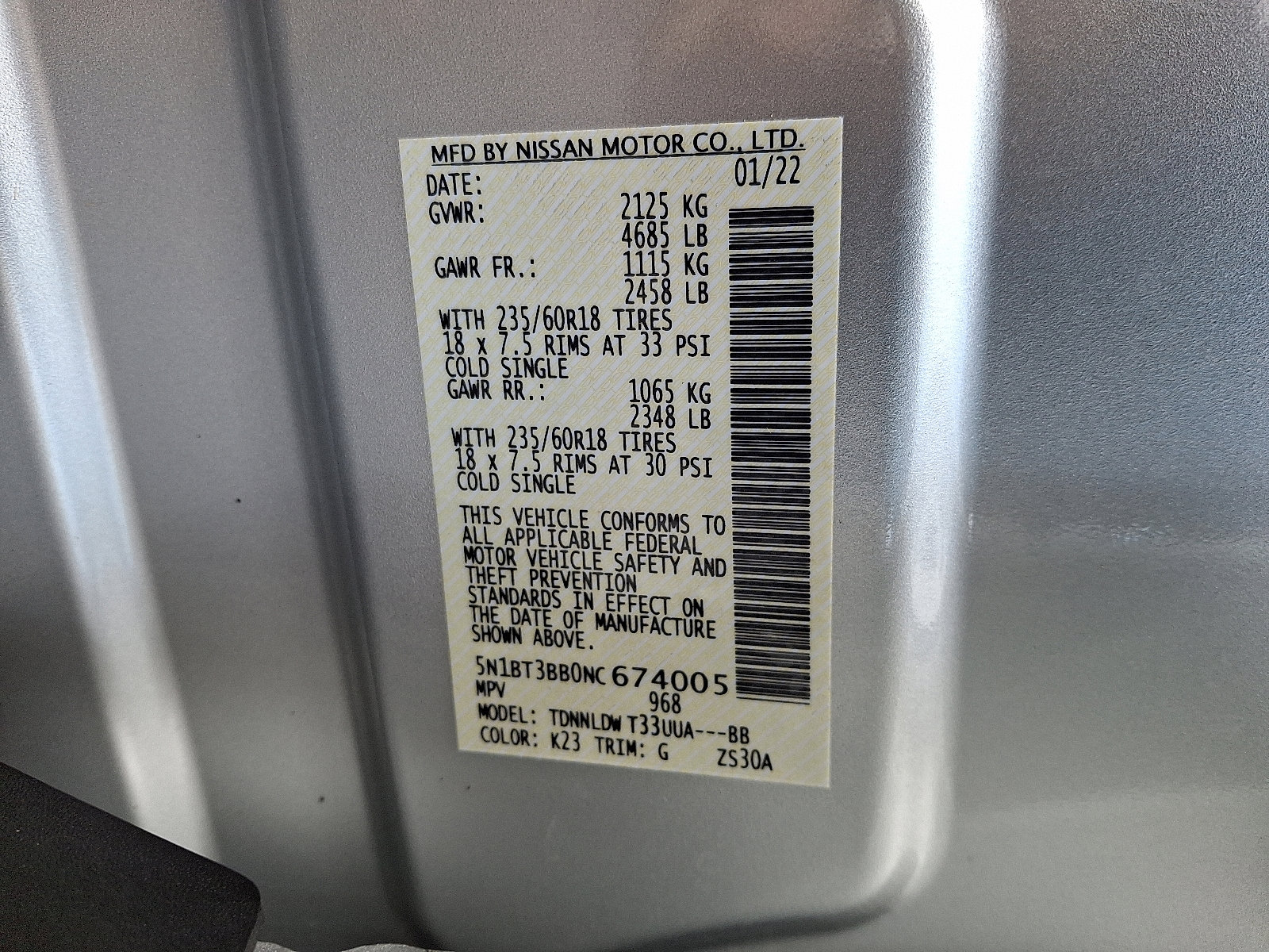 Certified 2022 Nissan Rogue SV image 26