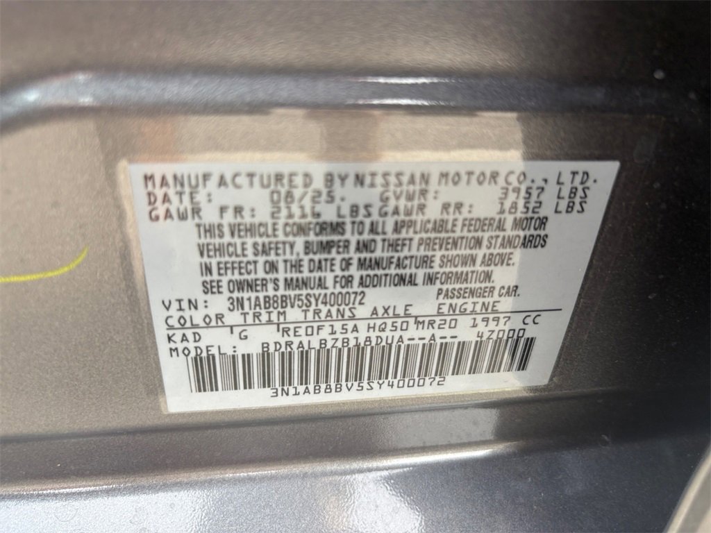 New 2025 Nissan Sentra S image 24