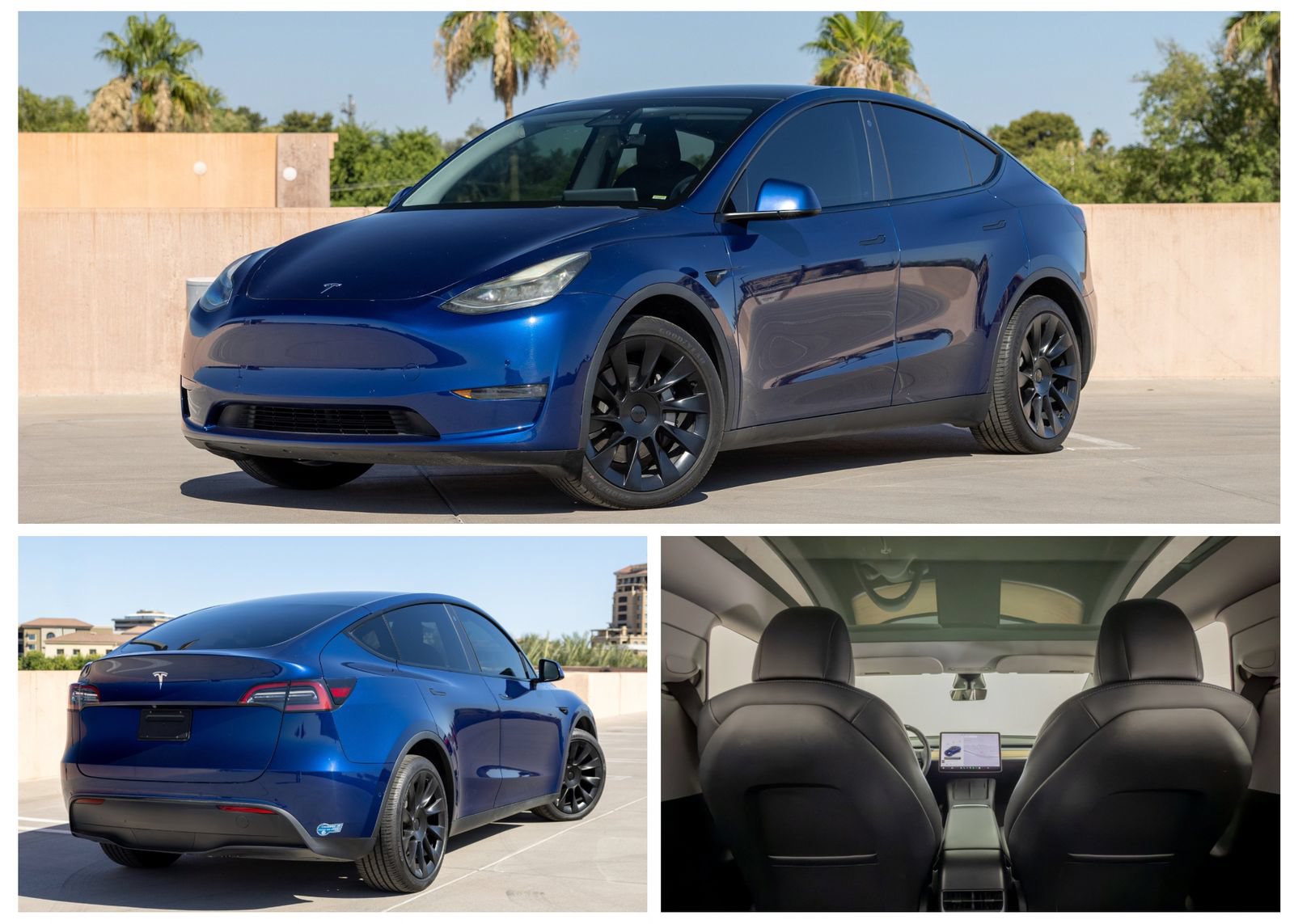 Used 2021 Tesla Model Y Long Range AWD/4WD image 3