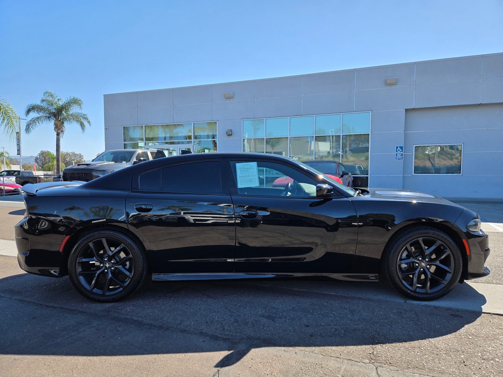 Certified 2022 Dodge Charger GT w/ Blacktop Package RWD image 6