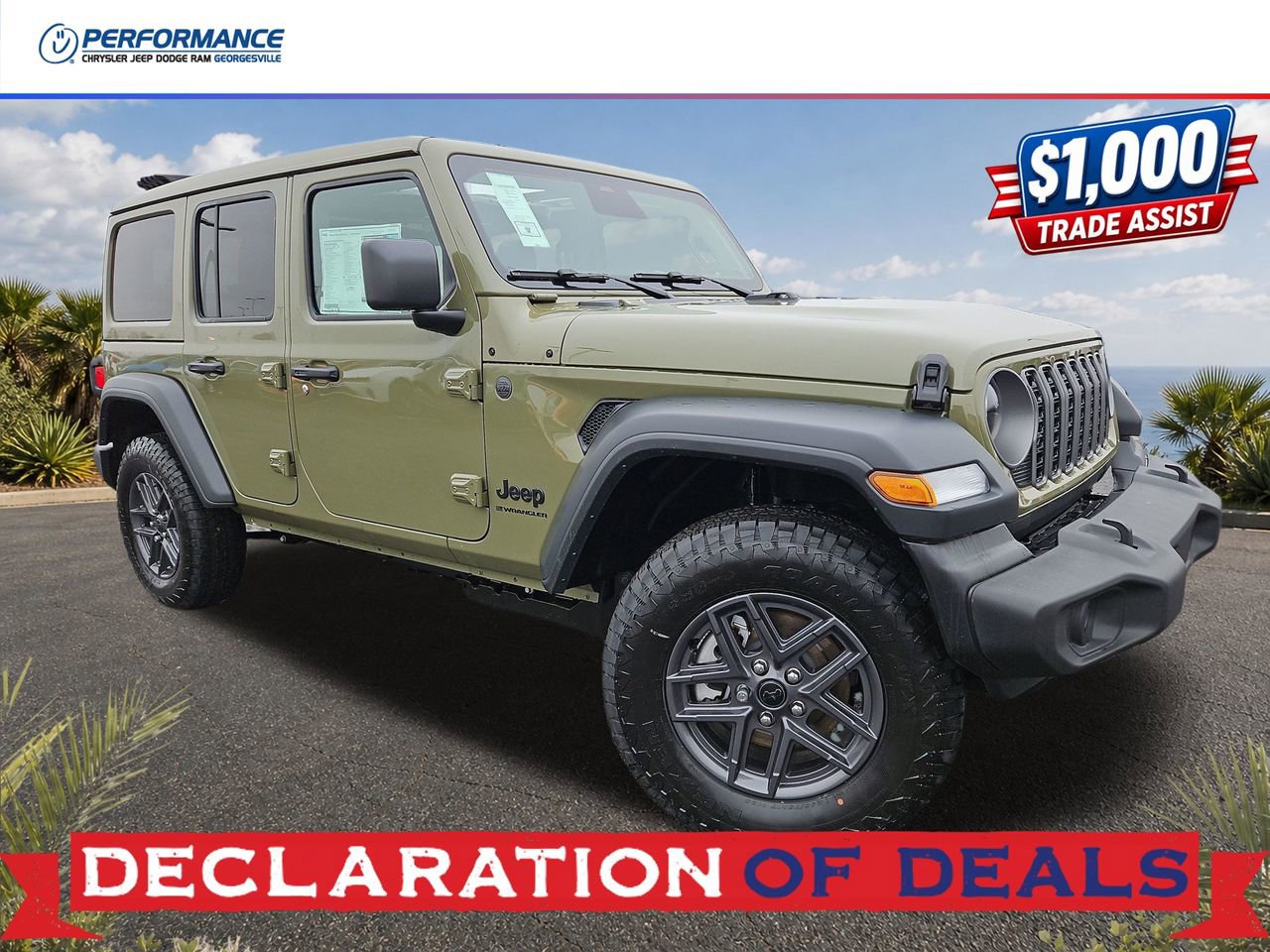 New 2026 Jeep Wrangler Unlimited Sport