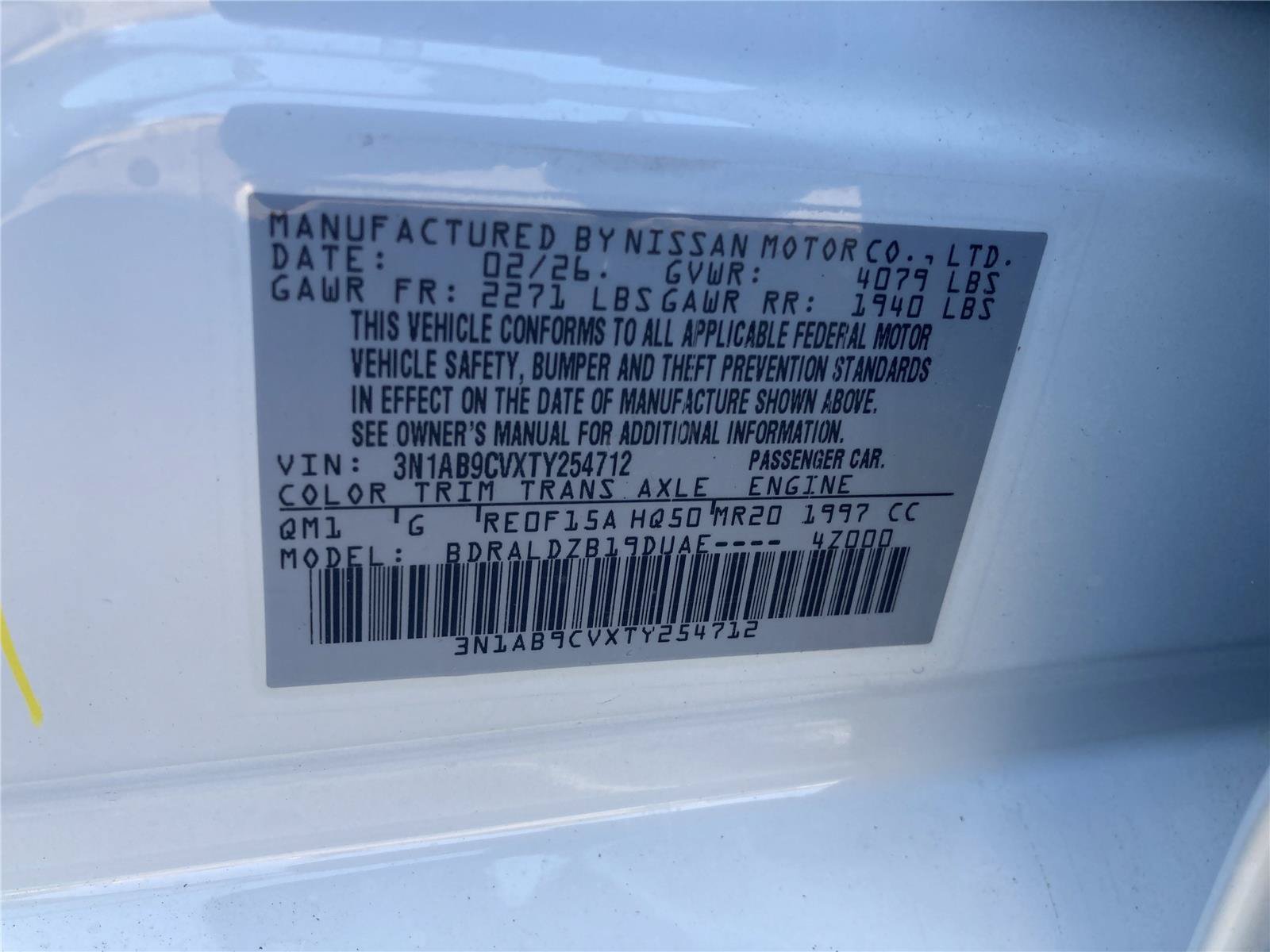 New 2026 Nissan Sentra SV w/ SV Convenience Package FWD image 31
