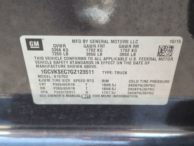 Certified 2016 Chevrolet Silverado 1500 LTZ Z71 AWD/4WD image 31