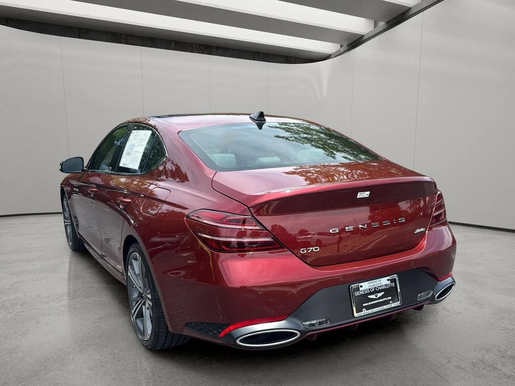 Certified 2025 Genesis G70 2.5T w/ Sport Prestige Package AWD/4WD image 3