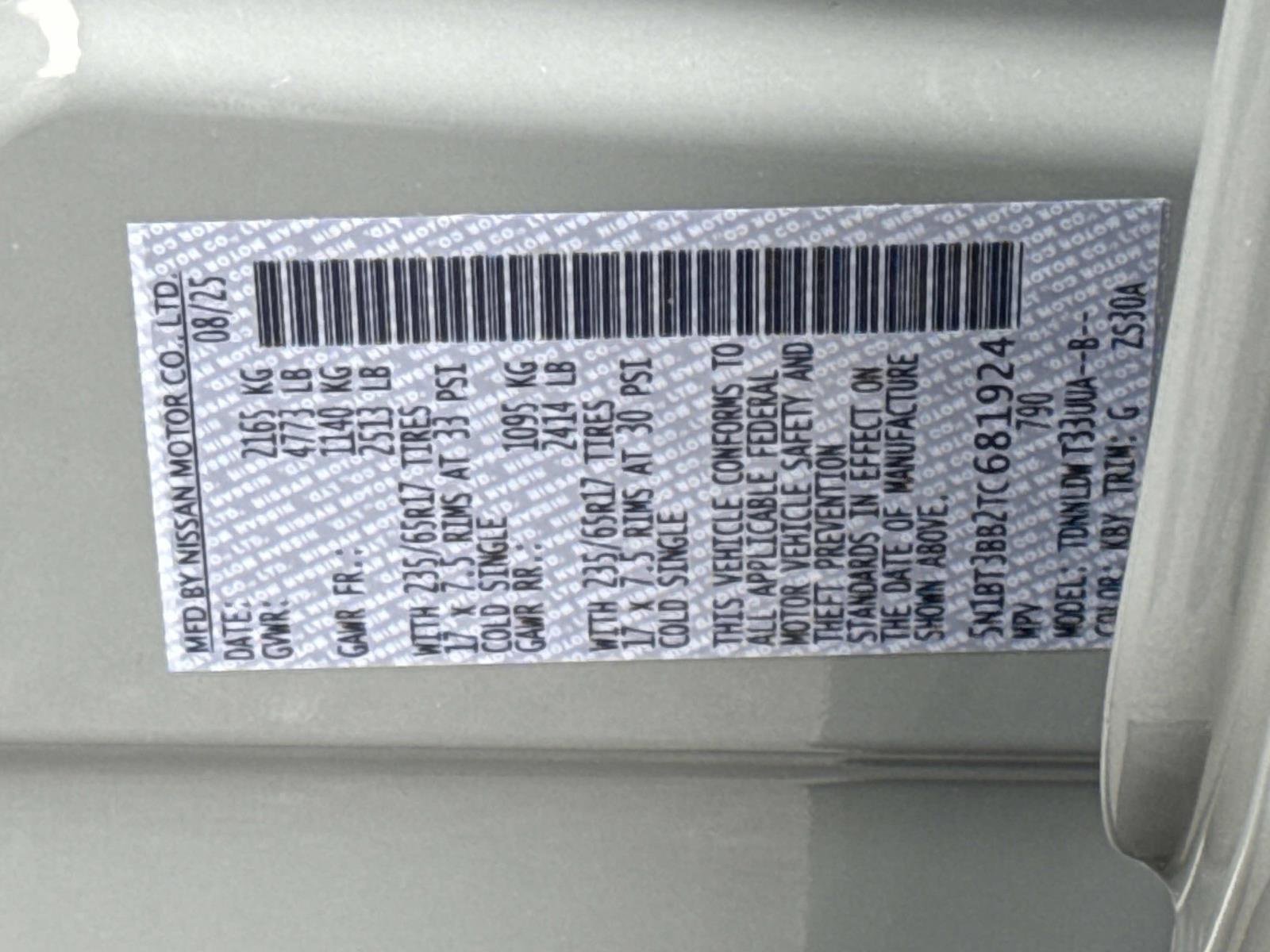 New 2026 Nissan Rogue SV image 30