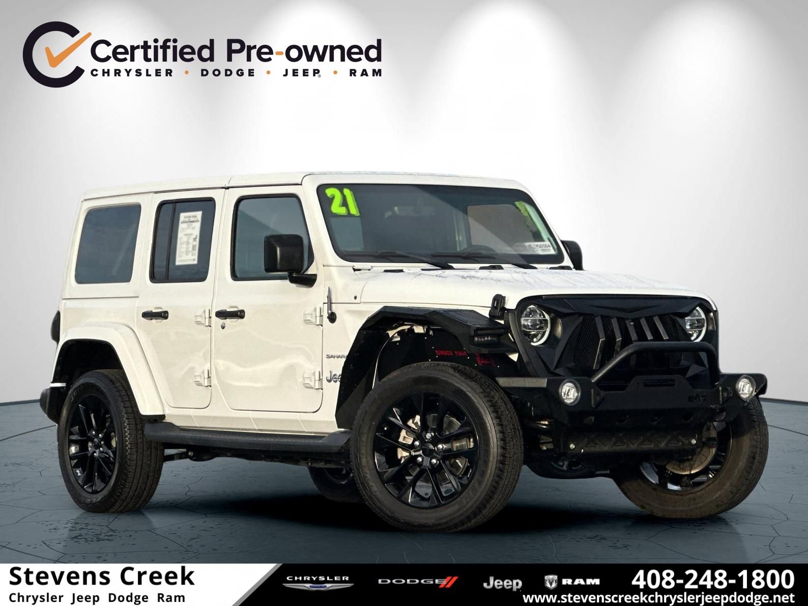 Used 2021 Jeep Wrangler Unlimited Sahara w/ Cold Weather Group