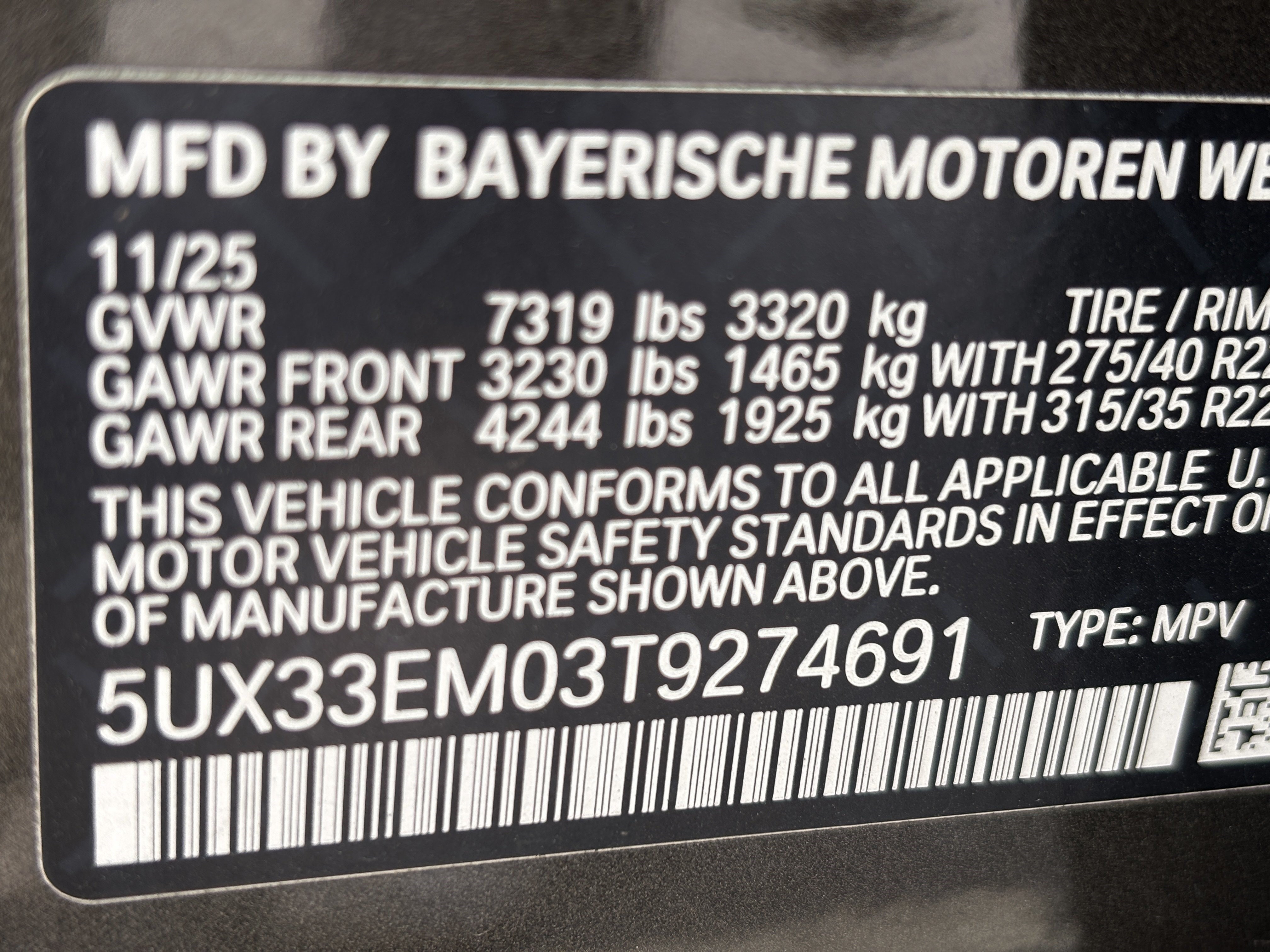 Certified 2026 BMW X7 M60i AWD/4WD image 35