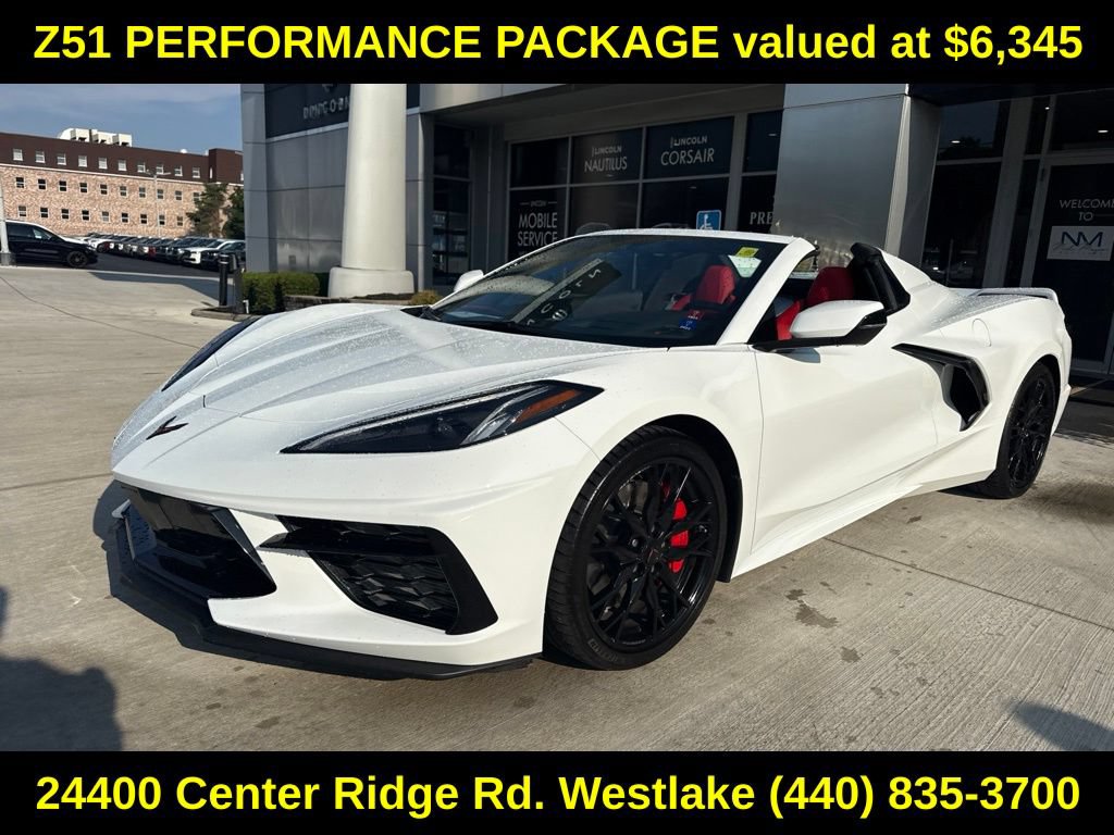 Used 2023 Chevrolet Corvette Stingray Preferred Conv w/ Z51 Performance Package RWD image 3