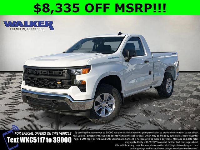 New 2026 Chevrolet Silverado 1500 W/T w/ WT Value Package image 1