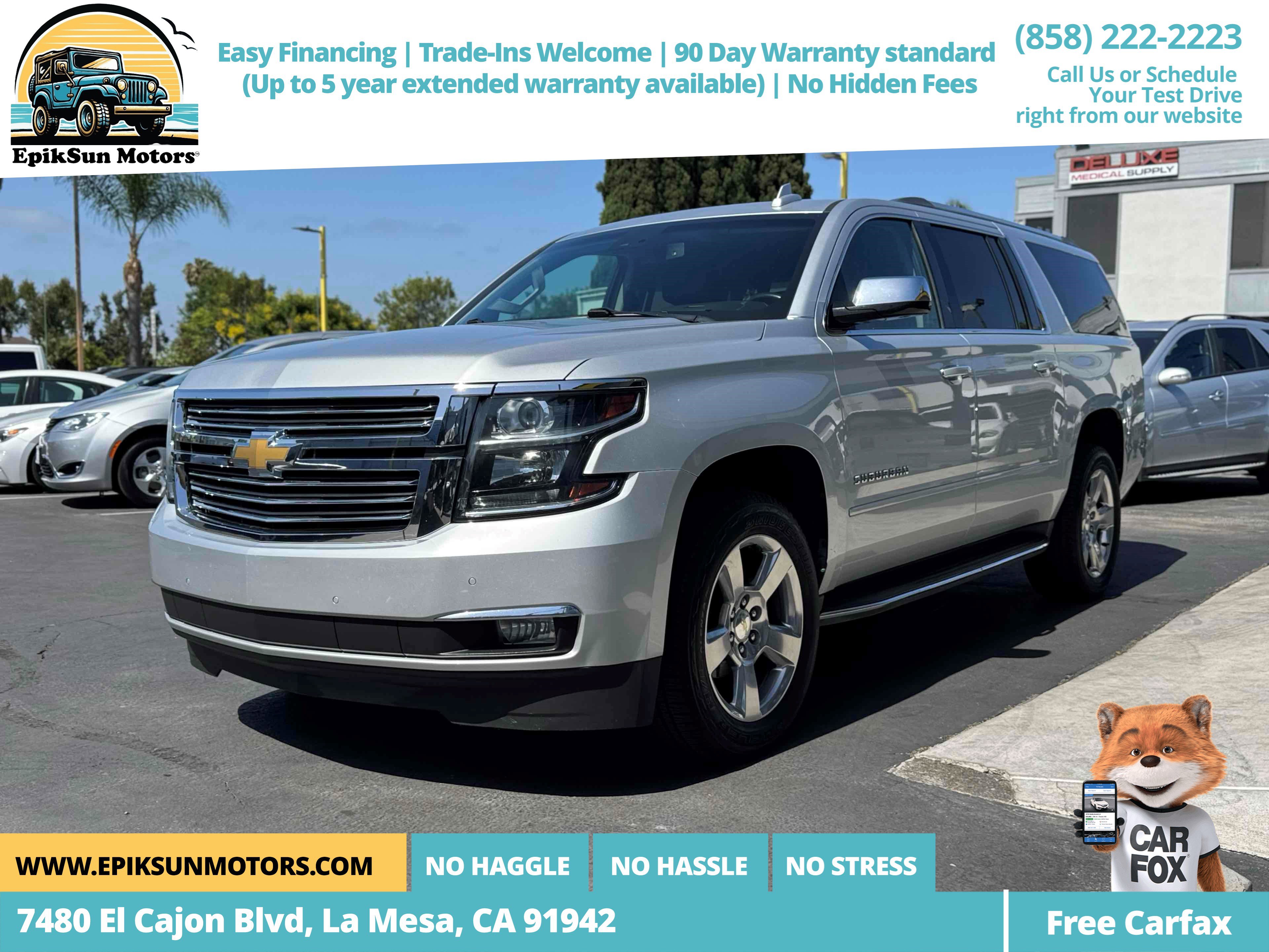 Used 2018 Chevrolet Suburban Premier image 1