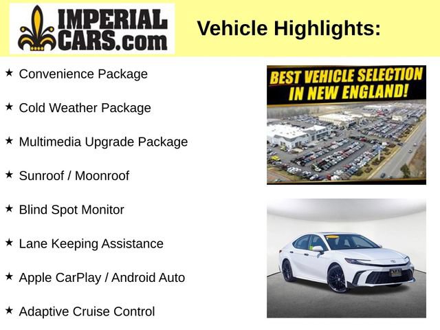 Used 2026 Toyota Camry SE w/ Multimedia Upgrade Package AWD/4WD image 8